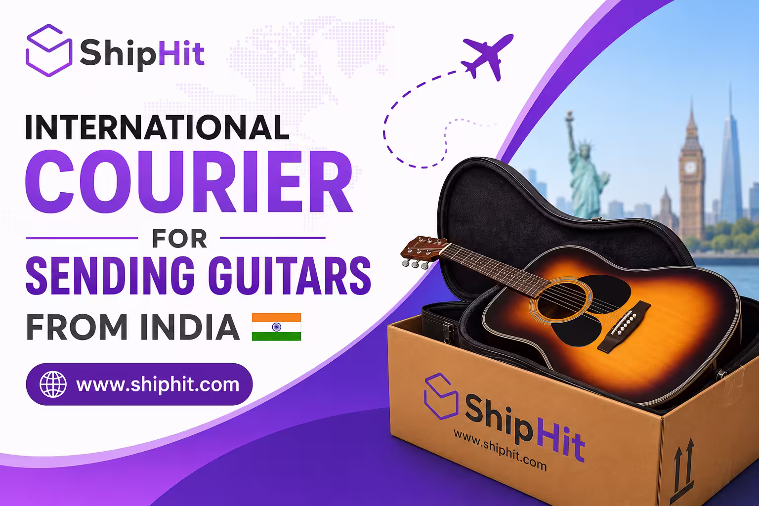 International Courier for Sending Guitars from India | Packing, CITES Rules and Charges