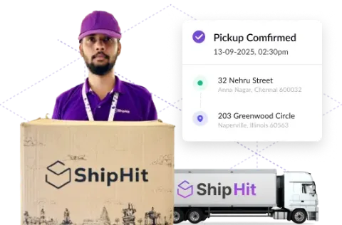 Check courier charges & confirm your pickup schedule.