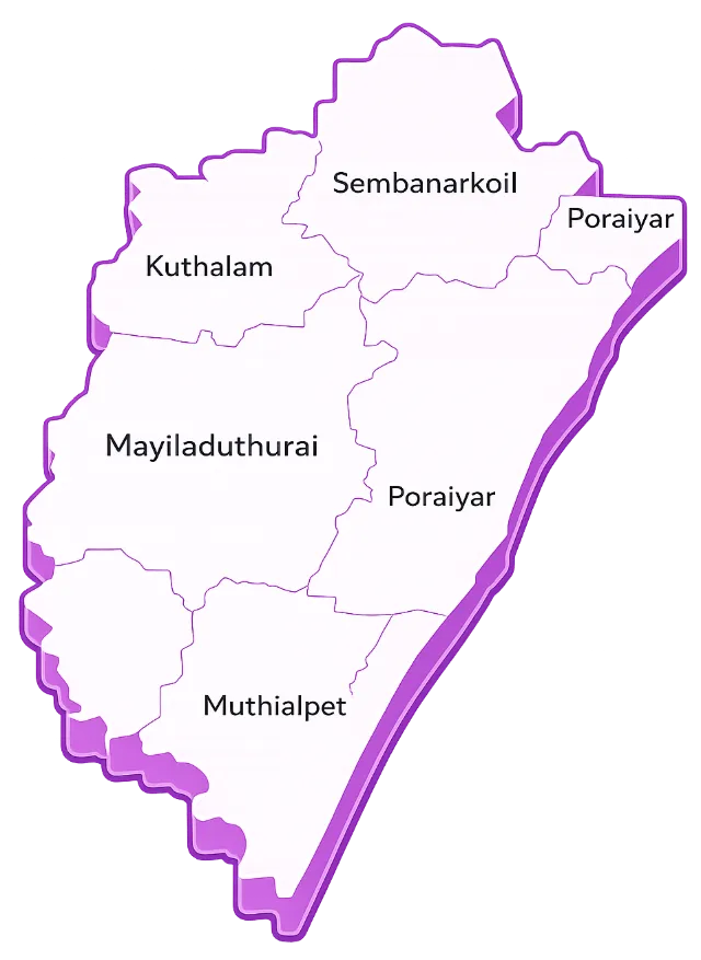 Free doorstep international courier pickup areas in Mayiladuthurai